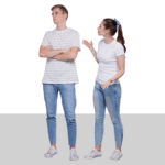 photo of arguing couple from blog post about co-parenting with a narcissist